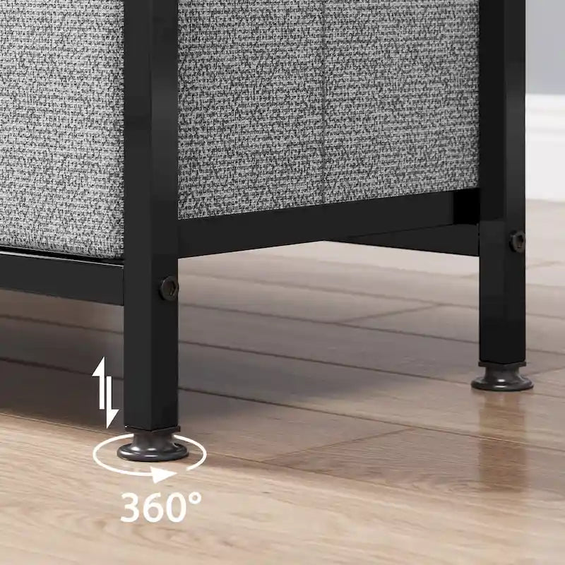 TV Stand and Dresser with Fabric Drawers - 42 Inches