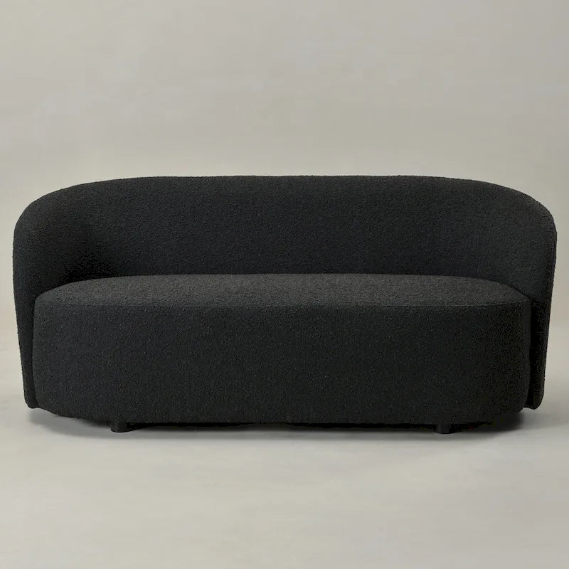 Upholstered Loveseat Boucle Sofa Couch, 68W