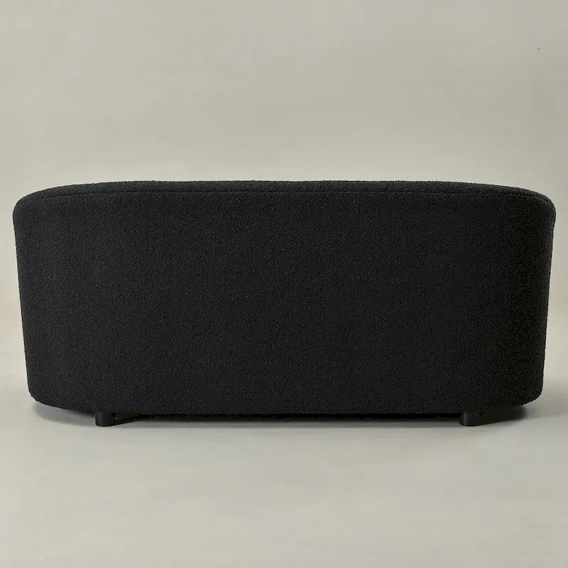 Upholstered Loveseat Boucle Sofa Couch, 68W