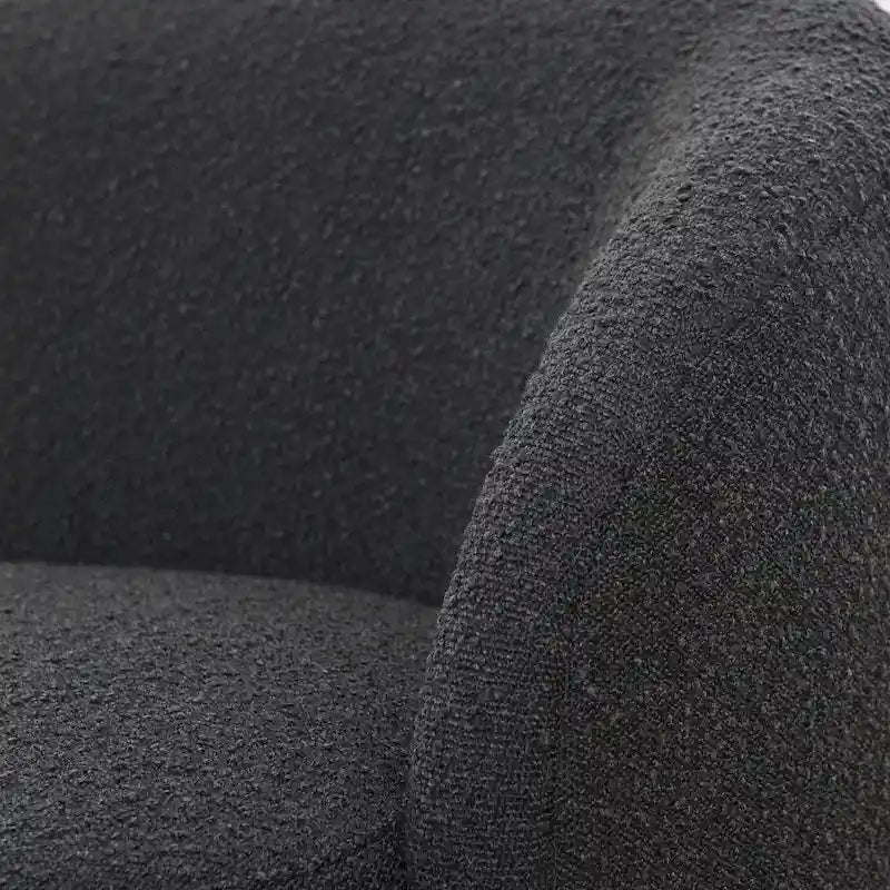 Upholstered Loveseat Boucle Sofa Couch, 68W