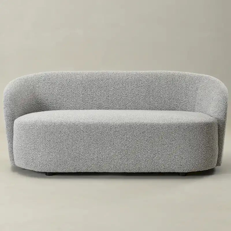 Upholstered Loveseat Boucle Sofa Couch, 68W