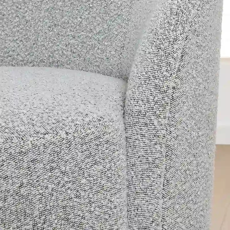 Upholstered Loveseat Boucle Sofa Couch, 68W