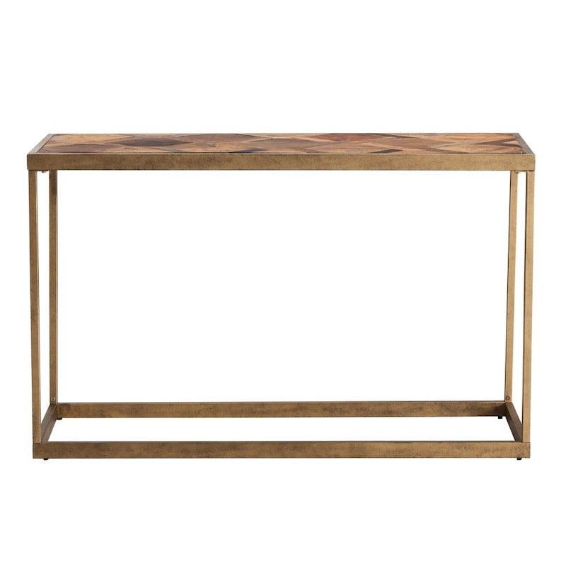 Modern Reclaimed Wood Console Table
