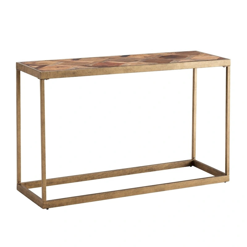 Modern Reclaimed Wood Console Table