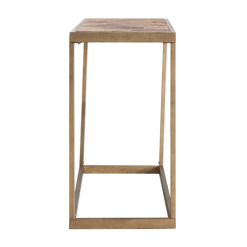 Modern Reclaimed Wood Console Table