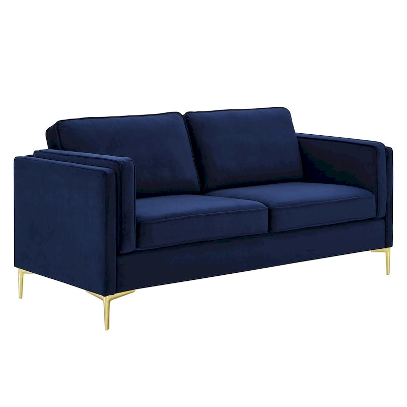 Performance Velvet Sofa