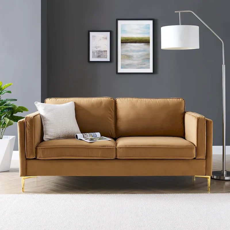 Performance Velvet Sofa