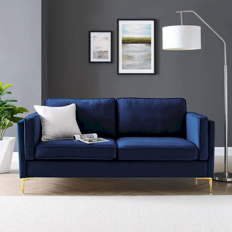 Performance Velvet Sofa