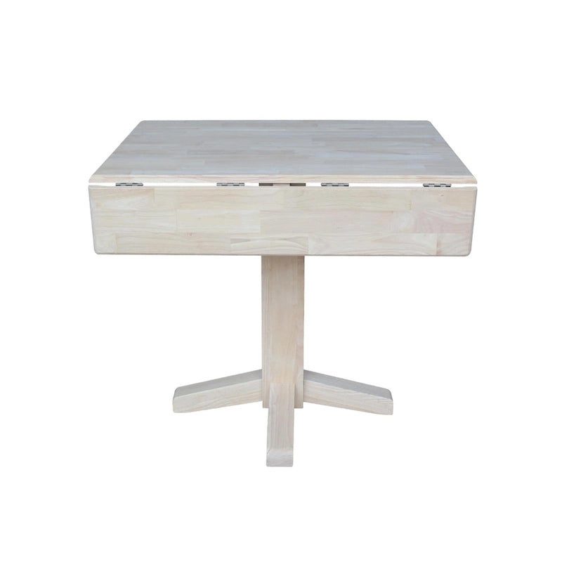 Square Dual Drop Leaf Dining Table