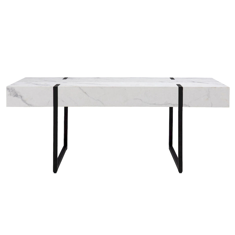 Modern Faux Marble Coffee Table