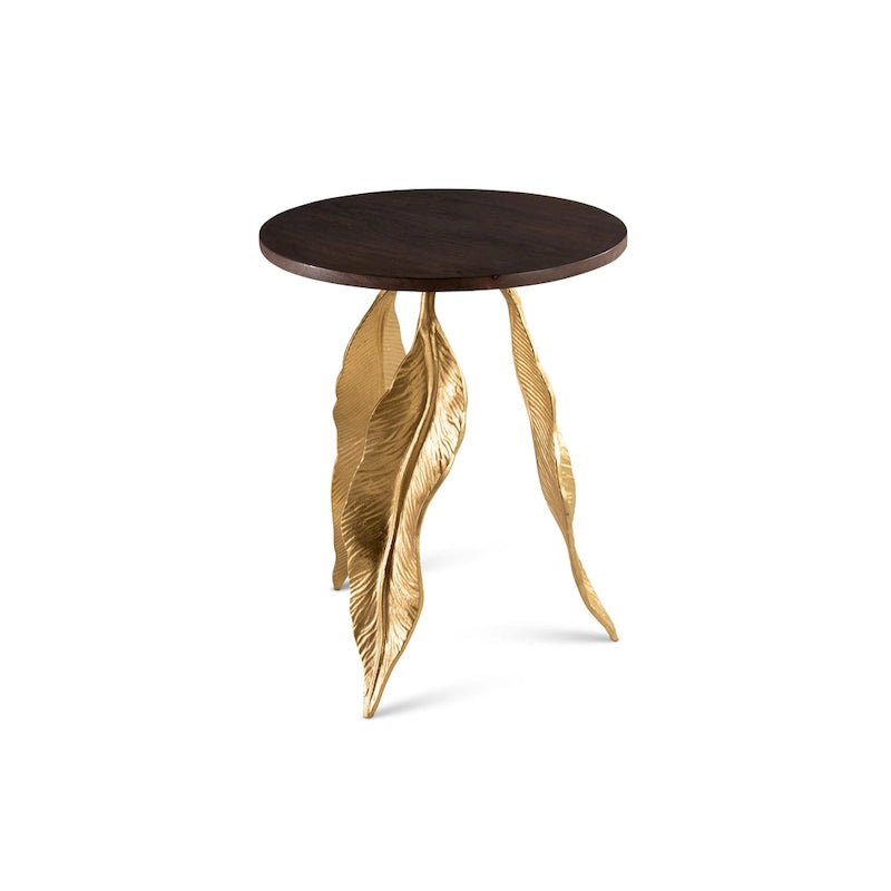 Walnut Mango Wood Accent Table