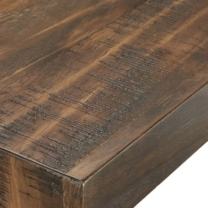 Rustic X-Base Sofa Entryway Table