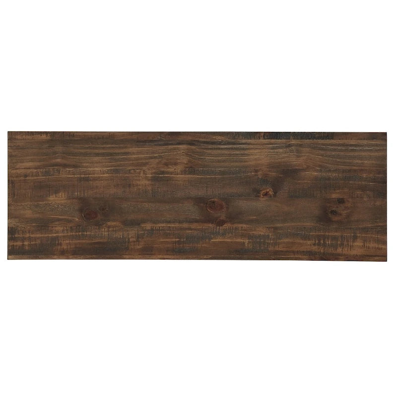 Rustic X-Base Sofa Entryway Table