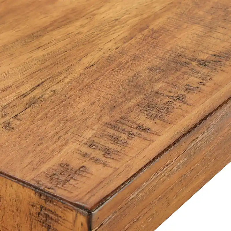 Rustic X-Base Sofa Entryway Table