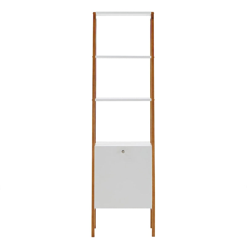46 Wide Leaning Ladder Desk with Bookcase Option