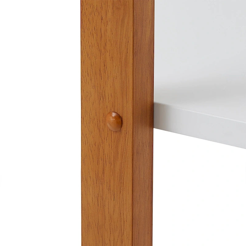 46 Wide Leaning Ladder Desk with Bookcase Option