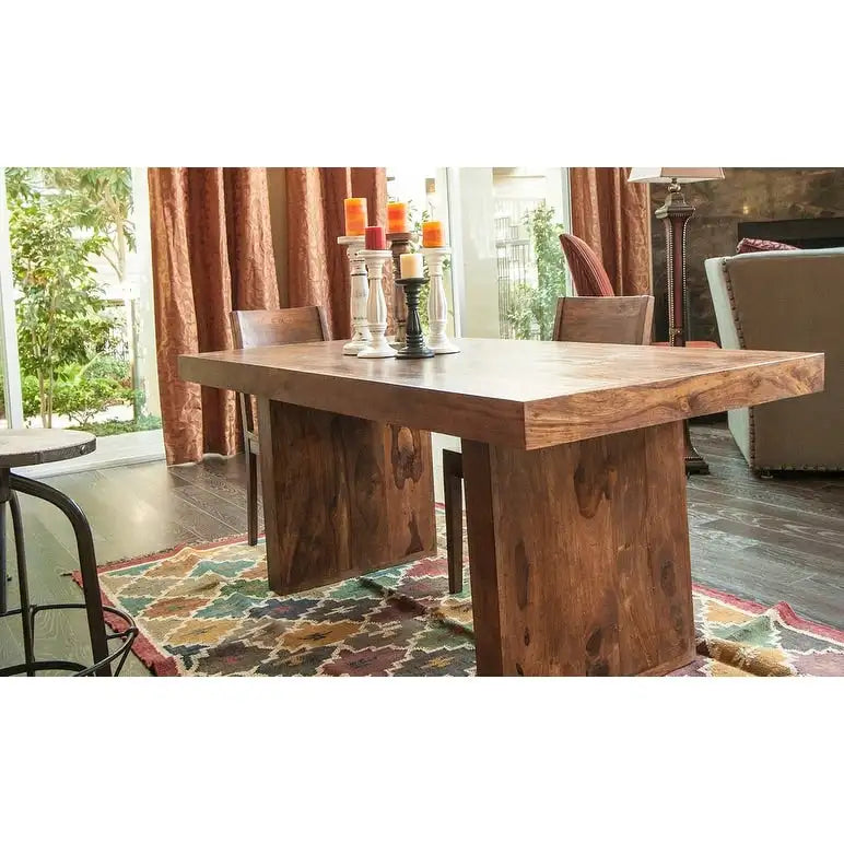 Solid Seesham Dining Table - 80