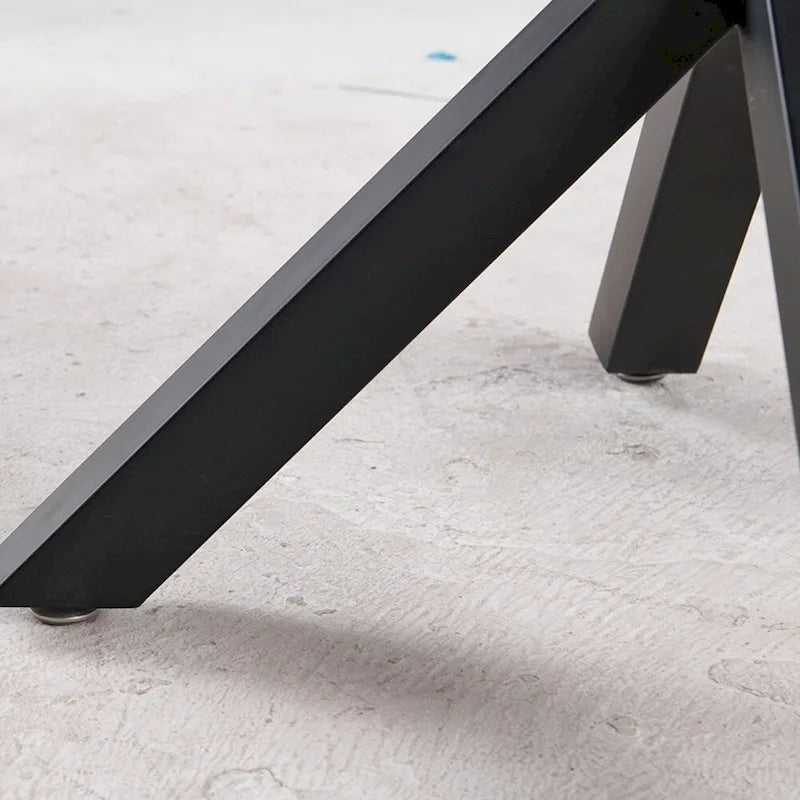 Round Dining Table for 4-6 People with Pedestal Base