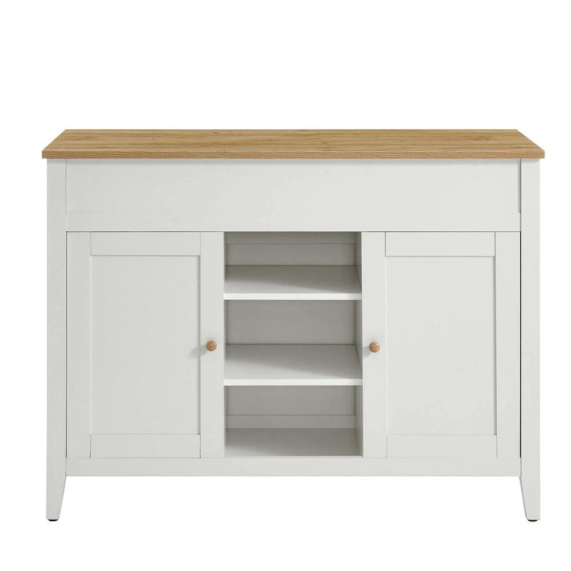 Kitchen Island with Pull-Out Table