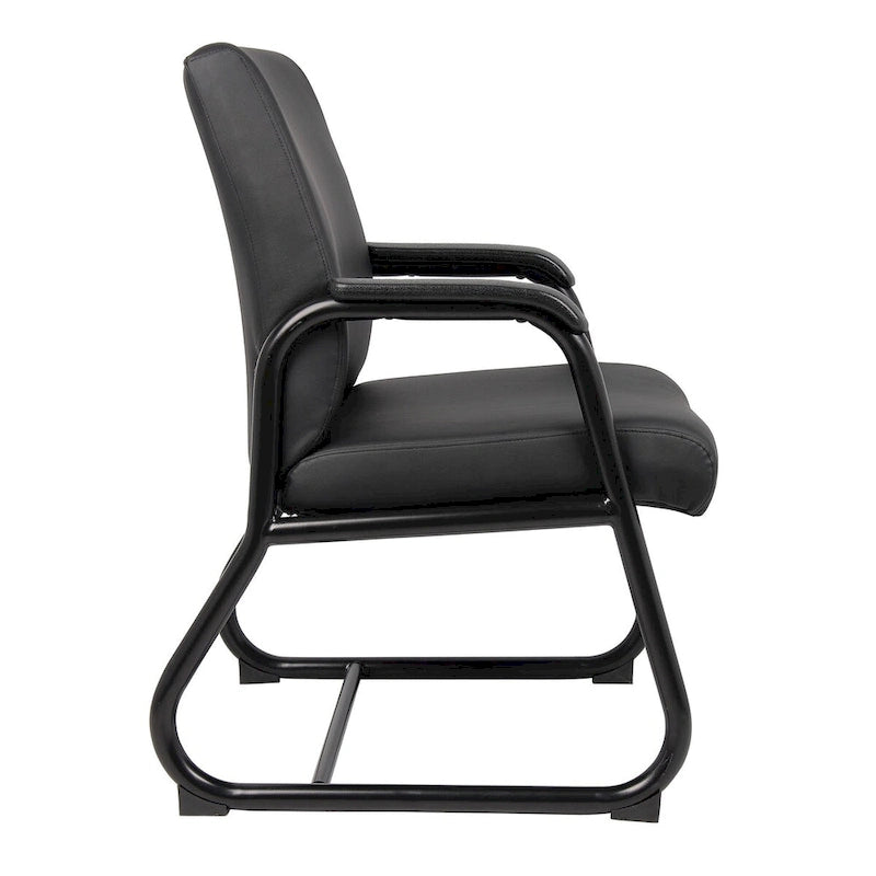 Antimicrobial Vinyl Executive Guest Chair